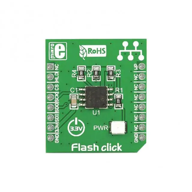 New MIKROE-1199 BOARD FLASH CLICK
New MIKROE-1199 BOARD FLASH CLICK