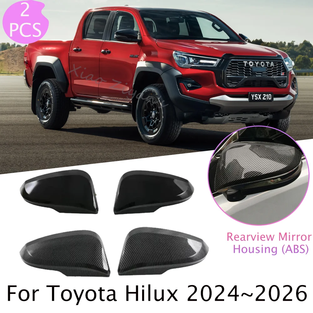 For Toyota Hilux 2024~2026 2025 Carbon Fiber Car Rearview Mirror Protective Cover Anti-scratch Modification Protect Accessories
For Toyota Hilux 2024~2026 2025 Carbon Fiber Car Rearview Mirror Protective Cover Anti-scratch Modification Protect Accessories