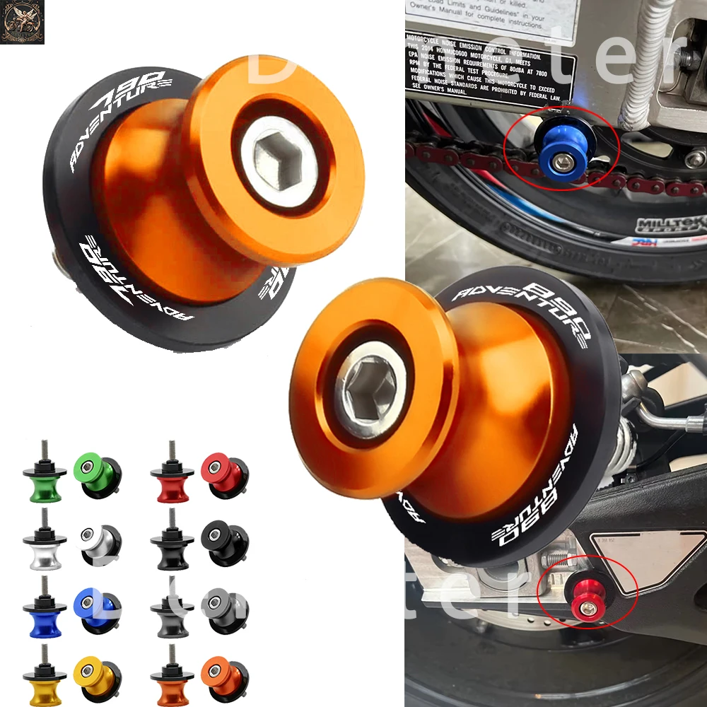 Swingarm Spools Sliders Stand Screws For KTM 790ADV 790 ADVENTURE 2019 2020 890ADV R 2021 2022 CNC Motorcycle Accessories M10
Swingarm Spools Sliders Stand Screws For KTM 790ADV 790 ADVENTURE 2019 2020 890ADV R 2021 2022 CNC Motorcycle Accessories M10