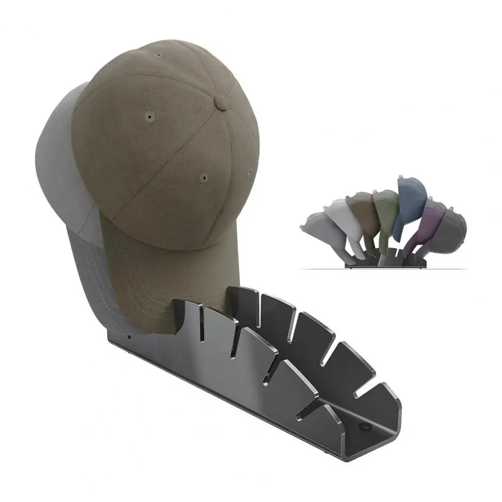 Bedroom Hat Storage Holder Transparent Acrylic Baseball Cap Holder with Capacity Anti-slip Design Space-saving for Peaked
Bedroom Hat Storage Holder Transparent Acrylic Baseball Cap Holder with Capacity Anti-slip Design Space-saving for Peaked