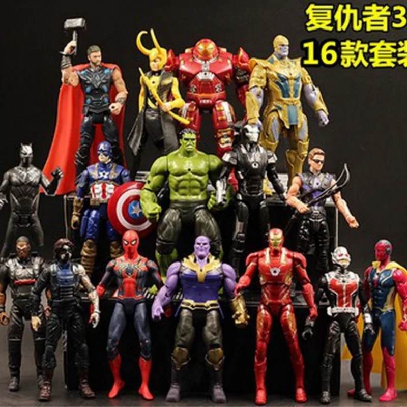 Avengers: A Complete Set of 16 Heroic Character Ornaments Spider Man Iron Man Venom Superman All Joint Mobile Toy Marvel Heroes
Avengers: A Complete Set of 16 Heroic Character Ornaments Spider Man Iron Man Venom Superman All Joint Mobile Toy Marvel Heroes