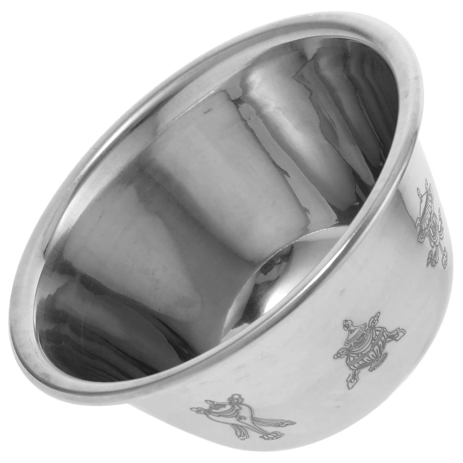 Offering Bowl Stainless Steel Symbols Gilded Design Ritual Water Cup Altar Meditation Worship Supplies
Offering Bowl Stainless Steel Symbols Gilded Design Ritual Water Cup Altar Meditation Worship Supplies