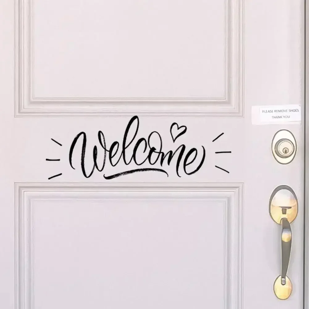 Removable Vinyl Letters Sticker 11 8 Long Welcome Front Door Decal Matte Effect DIY Application Entryway Decor
Removable Vinyl Letters Sticker 11 8 Long Welcome Front Door Decal Matte Effect DIY Application Entryway Decor