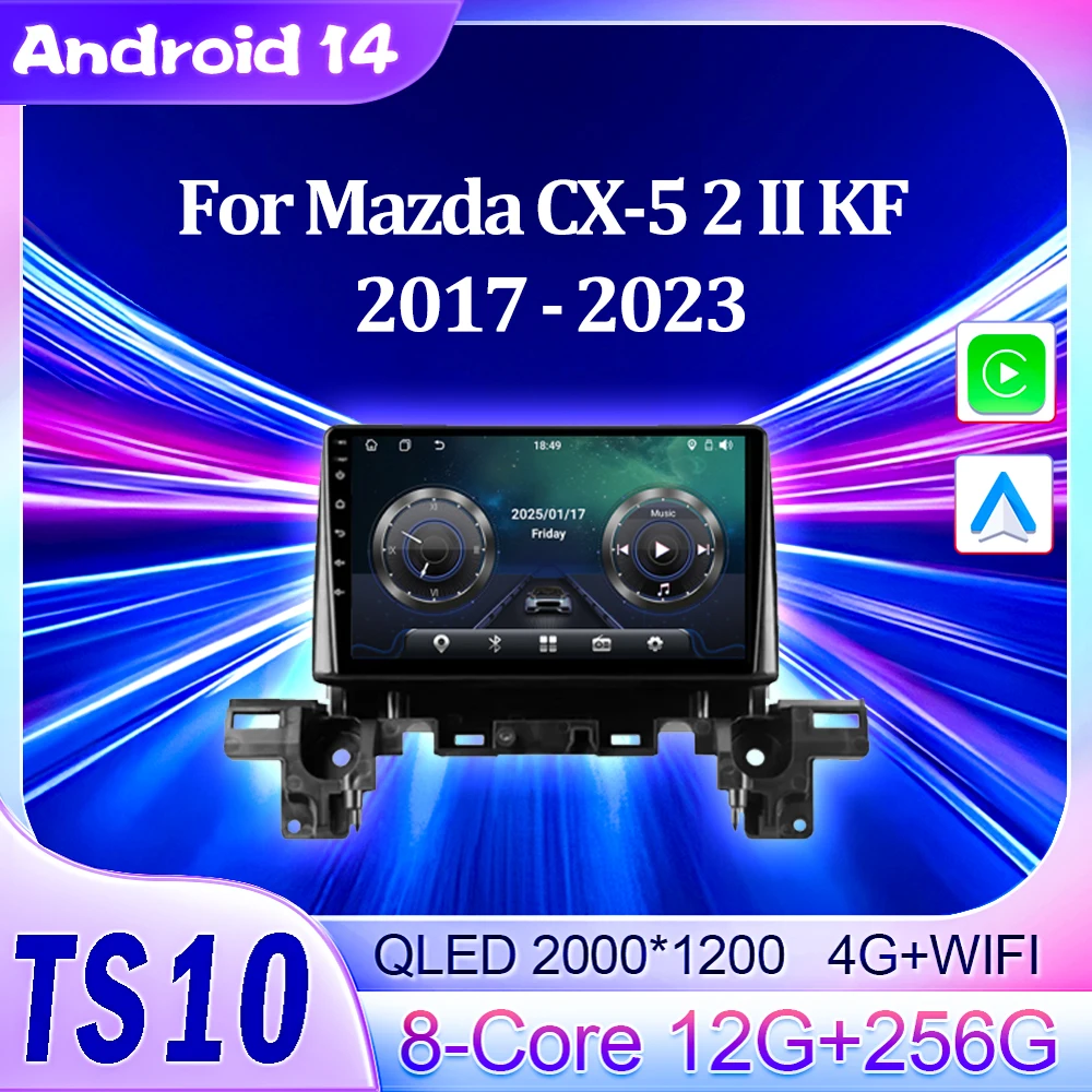 2 Din Android 14 Autoraido For Mazda CX-5 2 II KF 2017 - 2023 Car Radio Multimedia Player Stereo Carplay Navigation GPS BT Wifi
2 Din Android 14 Autoraido For Mazda CX-5 2 II KF 2017 - 2023 Car Radio Multimedia Player Stereo Carplay Navigation GPS BT Wifi