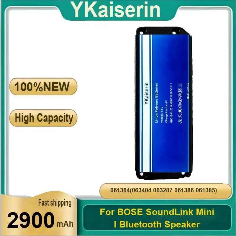 YKaiserin 061384 Аккумулятор для Bluetooth-динамика BOSE 061384 для мини-устройства BOSE SoundLink Mini I Bluetooth-динамик
YKaiserin 061384 Аккумулятор для Bluetooth-динамика BOSE 061384 для мини-устройства BOSE SoundLink Mini I Bluetooth-динамик