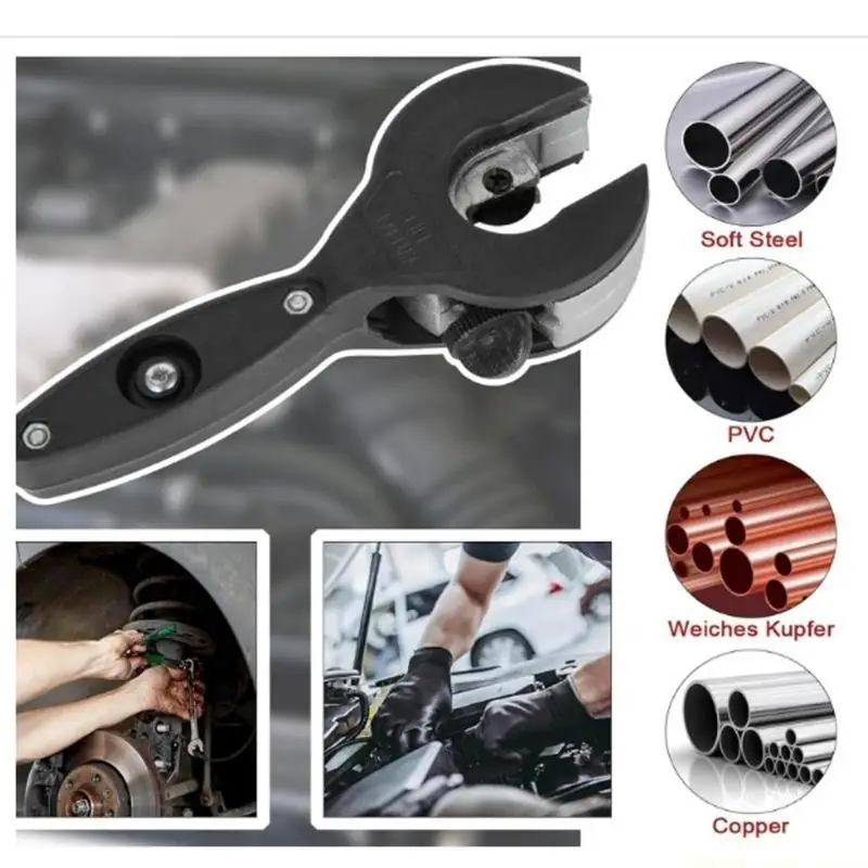 A2BE Efficient Tube Cutting Tool for Plumbing and Electrical Use Effortless Cutting Of Thin Walled Tubes with Safety Gloves
A2BE Efficient Tube Cutting Tool for Plumbing and Electrical Use Effortless Cutting Of Thin Walled Tubes with Safety Gloves