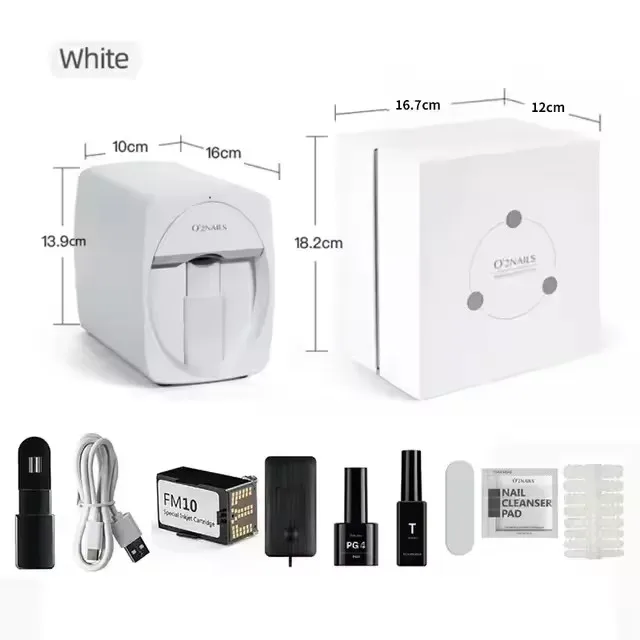 Smart Nail Printer 3D Portable Mobile Nail Painting Machine 2400DPI Printing Resolution Support WiFi/DIY for Home Nail Salon
Smart Nail Printer 3D Portable Mobile Nail Painting Machine 2400DPI Printing Resolution Support WiFi/DIY for Home Nail Salon