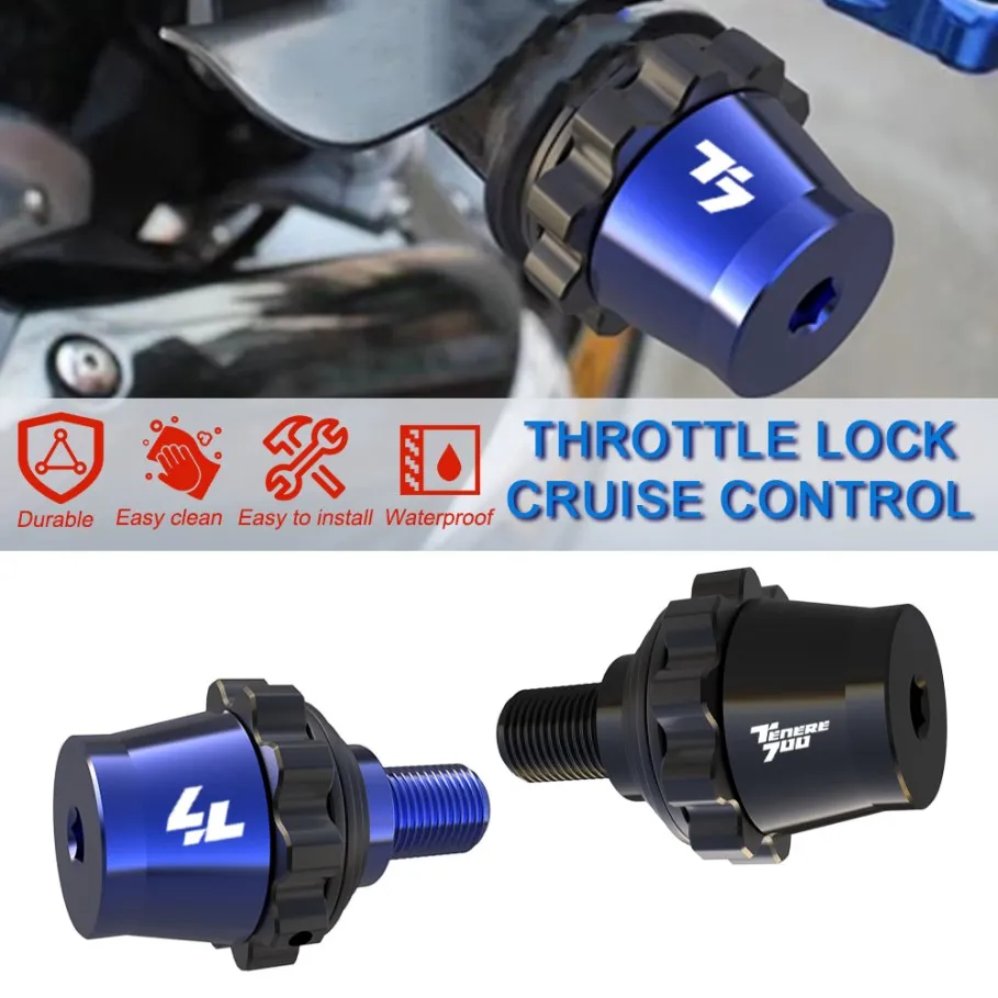 2023 2022 2021 Throttle Lock Cruise Control FOR Yamaha T7 TENERE 700 2019-2023 Rally & World Raid Throttle Clamp Assist End Bar
2023 2022 2021 Throttle Lock Cruise Control FOR Yamaha T7 TENERE 700 2019-2023 Rally & World Raid Throttle Clamp Assist End Bar