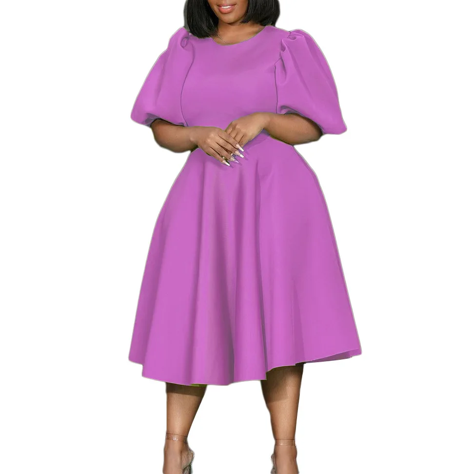 African Dresses for Women Spring 2023 New Arrival African Women Half Sleeve Polyester O-neck Solid Color Knee-length Dress S-3XL
African Dresses for Women Spring 2023 New Arrival African Women Half Sleeve Polyester O-neck Solid Color Knee-length Dress S-3XL