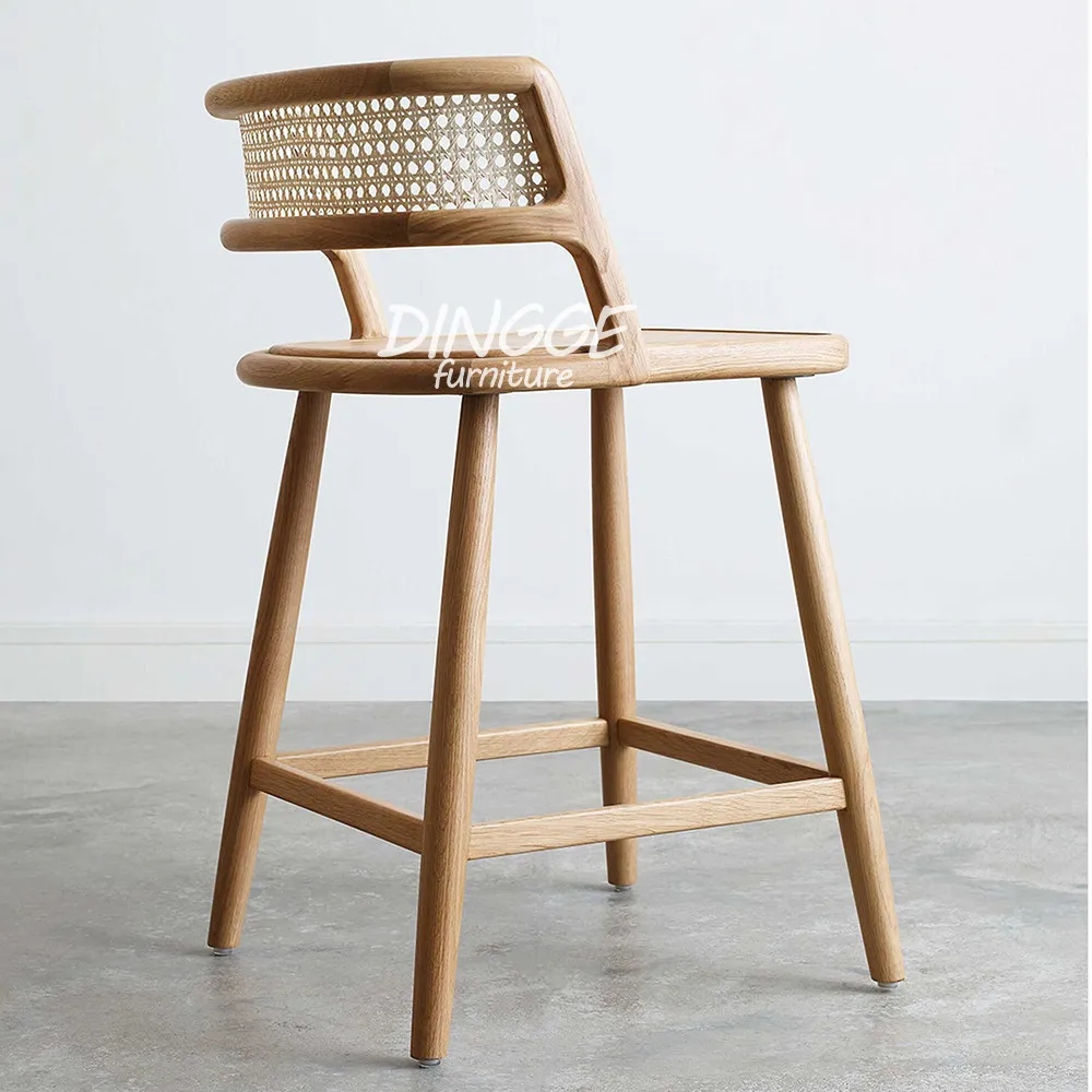 Elegant High Bar Chair Luxury Modern Wooden Minimalist Dining Room Bar Chair Counter Sillas Para Barra Alta Nordic Furniture
Elegant High Bar Chair Luxury Modern Wooden Minimalist Dining Room Bar Chair Counter Sillas Para Barra Alta Nordic Furniture