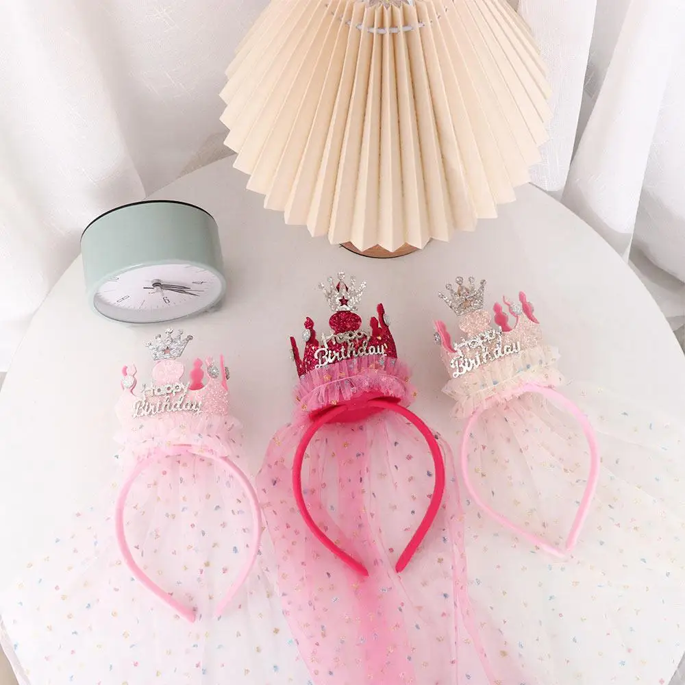 Crown Mesh Headwear Hair Decor For For Children Girls Hair Hoop Korean Style Headband Birthday Hairband Hair Accessories
Crown Mesh Headwear Hair Decor For For Children Girls Hair Hoop Korean Style Headband Birthday Hairband Hair Accessories