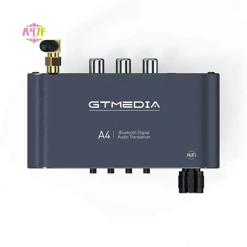 A47F-GTMEDIA A4 Bluetooth 5.1 Receiver Wireless Audio Adapter With RCA, 3.5Mm Jack, SBC/AAC Decoding For TV, Car
A47F-GTMEDIA A4 Bluetooth 5.1 Receiver Wireless Audio Adapter With RCA, 3.5Mm Jack, SBC/AAC Decoding For TV, Car