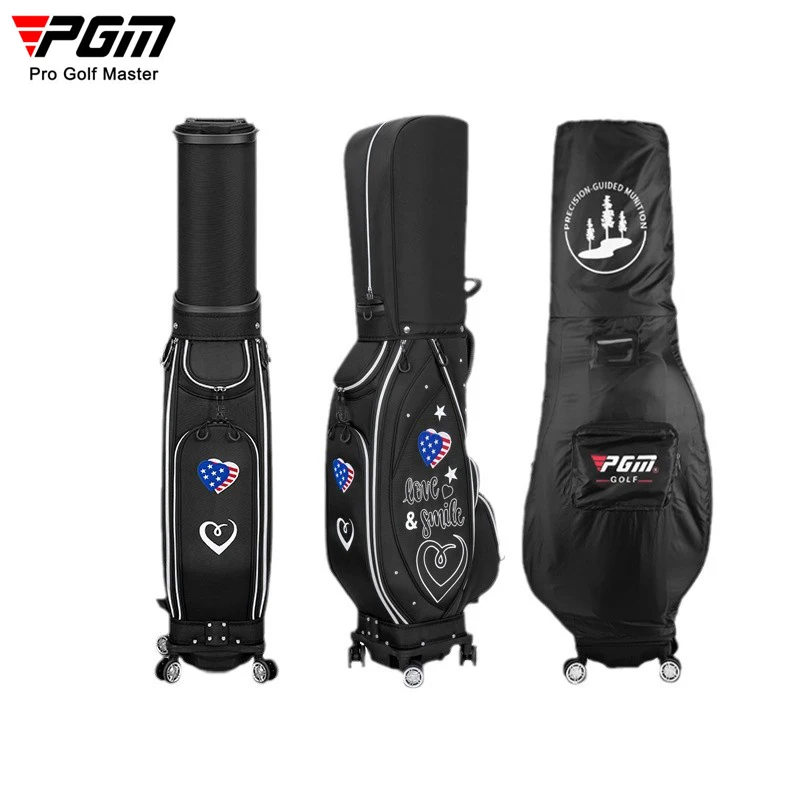 PGM Сумка для гольфа Водонепроницаемая нейлоновая четырехколесная стандартная сумка Женская тихая и износостойкая фиксация 13 клюшек QB135
PGM Сумка для гольфа Водонепроницаемая нейлоновая четырехколесная стандартная сумка Женская тихая и износостойкая фиксация 13 клюшек QB135