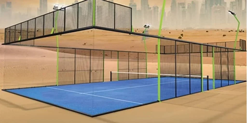 2026Hot Sale Outdoor Panoramic Padel Artificial Grass Court Full Set
2026Hot Sale Outdoor Panoramic Padel Artificial Grass Court Full Set