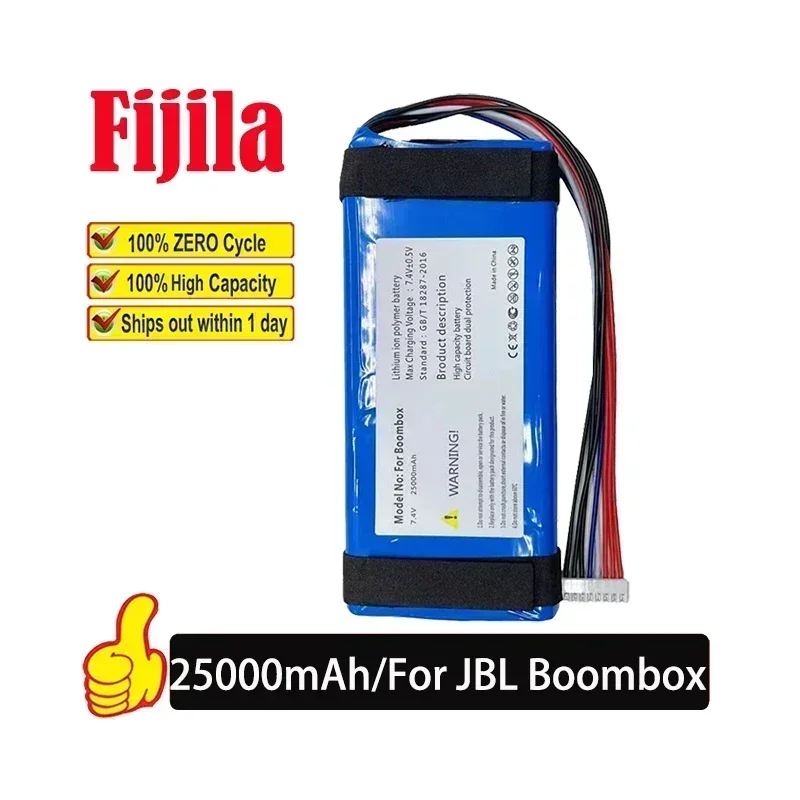 Top Brand 100% New GSP0931134 01 Battery for JBL Boombox / Boombox 2 3 / Flip 3 4 / XTREME Xtreme 2 3 Speaker
Top Brand 100% New GSP0931134 01 Battery for JBL Boombox / Boombox 2 3 / Flip 3 4 / XTREME Xtreme 2 3 Speaker
