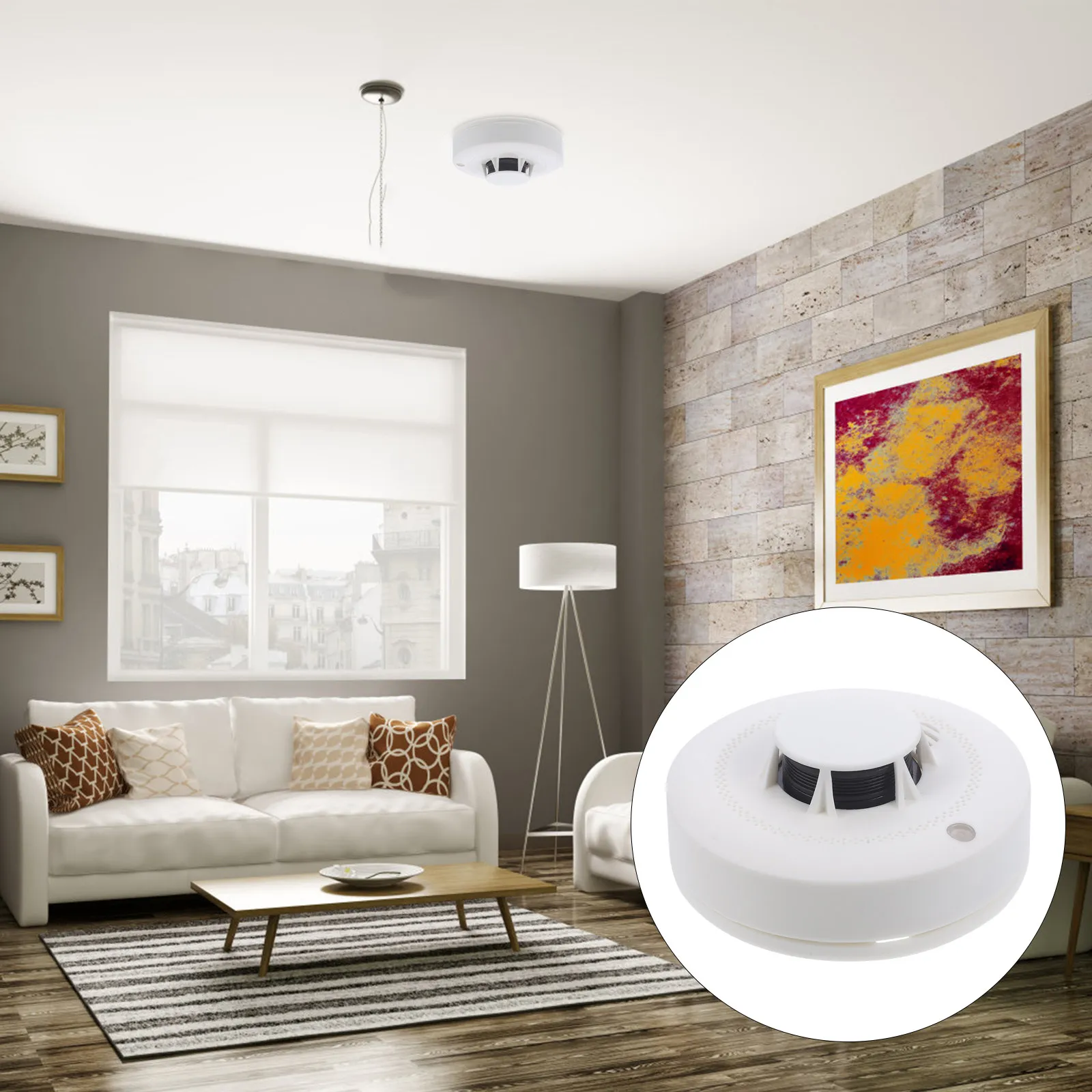 Smoke Sensitive Alarm System Independent with Photoelectric Sensor 85Db LED Early
Smoke Sensitive Alarm System Independent with Photoelectric Sensor 85Db LED Early