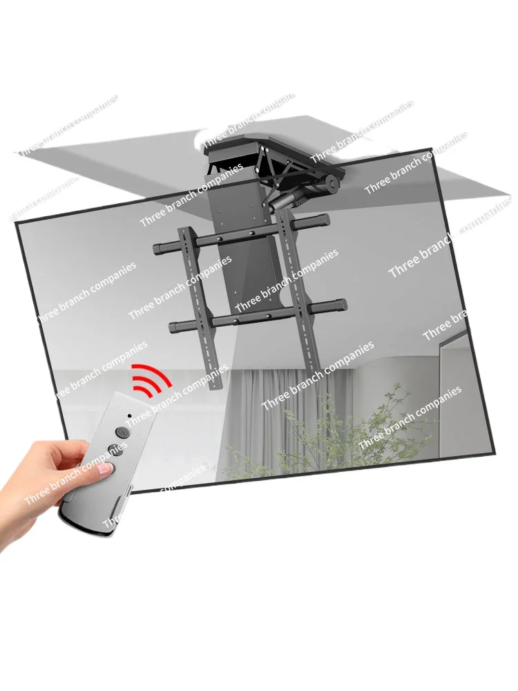 TV electric flip remote control lift hanger folding rotating hidden ceiling bracket 32-70 inches
TV electric flip remote control lift hanger folding rotating hidden ceiling bracket 32-70 inches