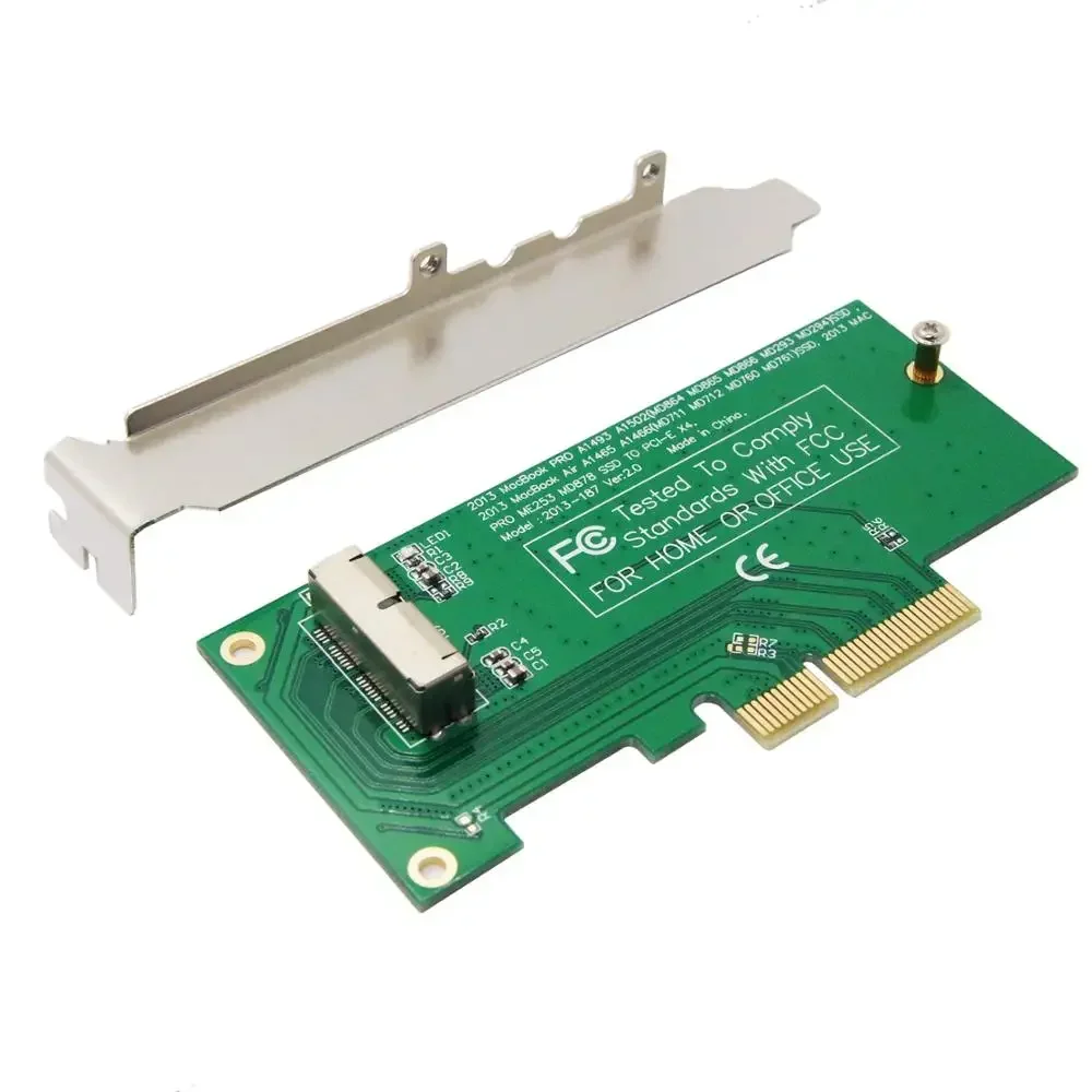 Карта расширения для Macbook AIR PRO SSD 2013, 2014, 2015, жесткий диск для настольного компьютера, адаптер PCIE X4, карта-конвертер
Карта расширения для Macbook AIR PRO SSD 2013, 2014, 2015, жесткий диск для настольного компьютера, адаптер PCIE X4, карта-конвертер