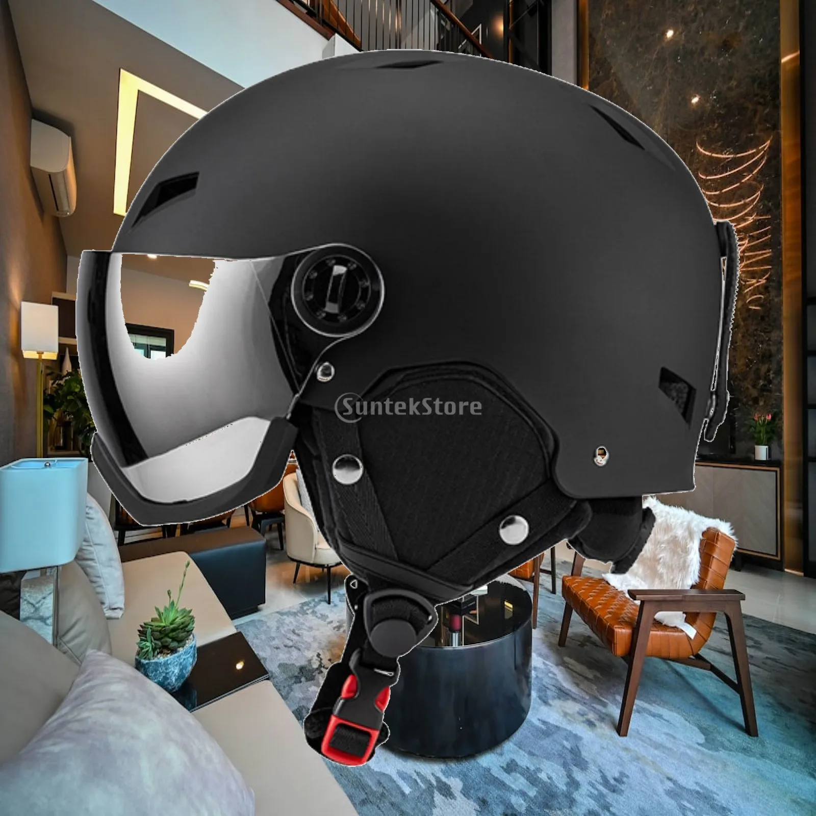 EPS Shell Snowboard Helmet Skiing Helmet Windproof Outdoor Sports Protective Gear for Snowboard Safety
EPS Shell Snowboard Helmet Skiing Helmet Windproof Outdoor Sports Protective Gear for Snowboard Safety