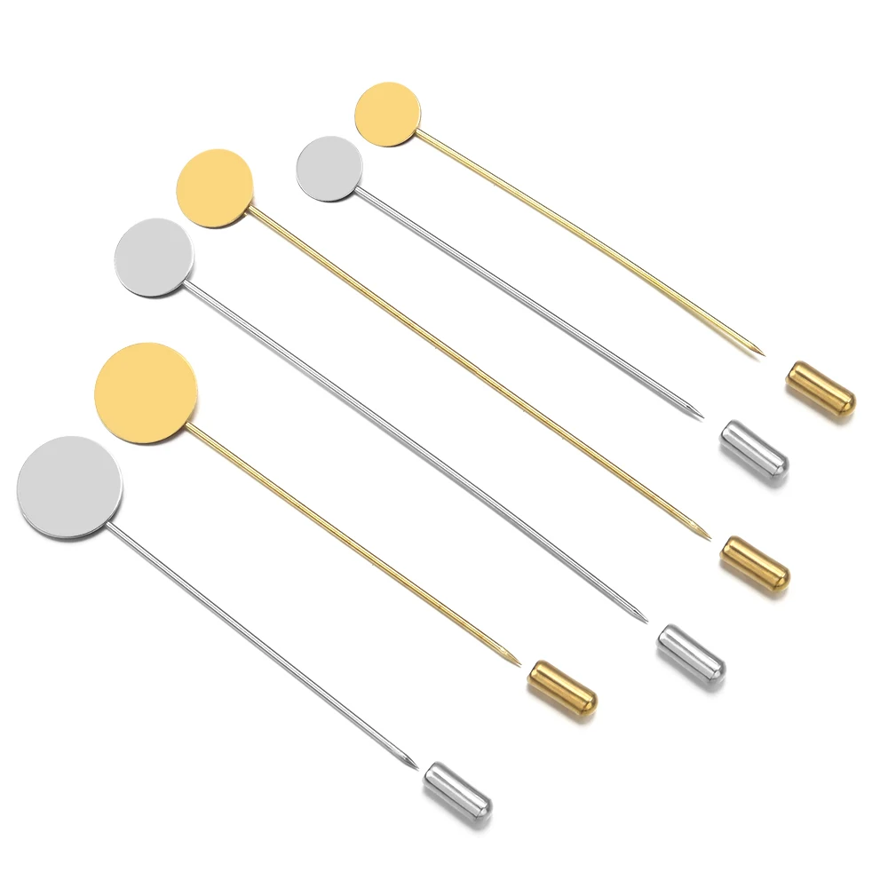 Pin Tone Round Blank Brooch Base Tray Lapel Stick Brooch Clothing Accessories Safety Pin
Pin Tone Round Blank Brooch Base Tray Lapel Stick Brooch Clothing Accessories Safety Pin