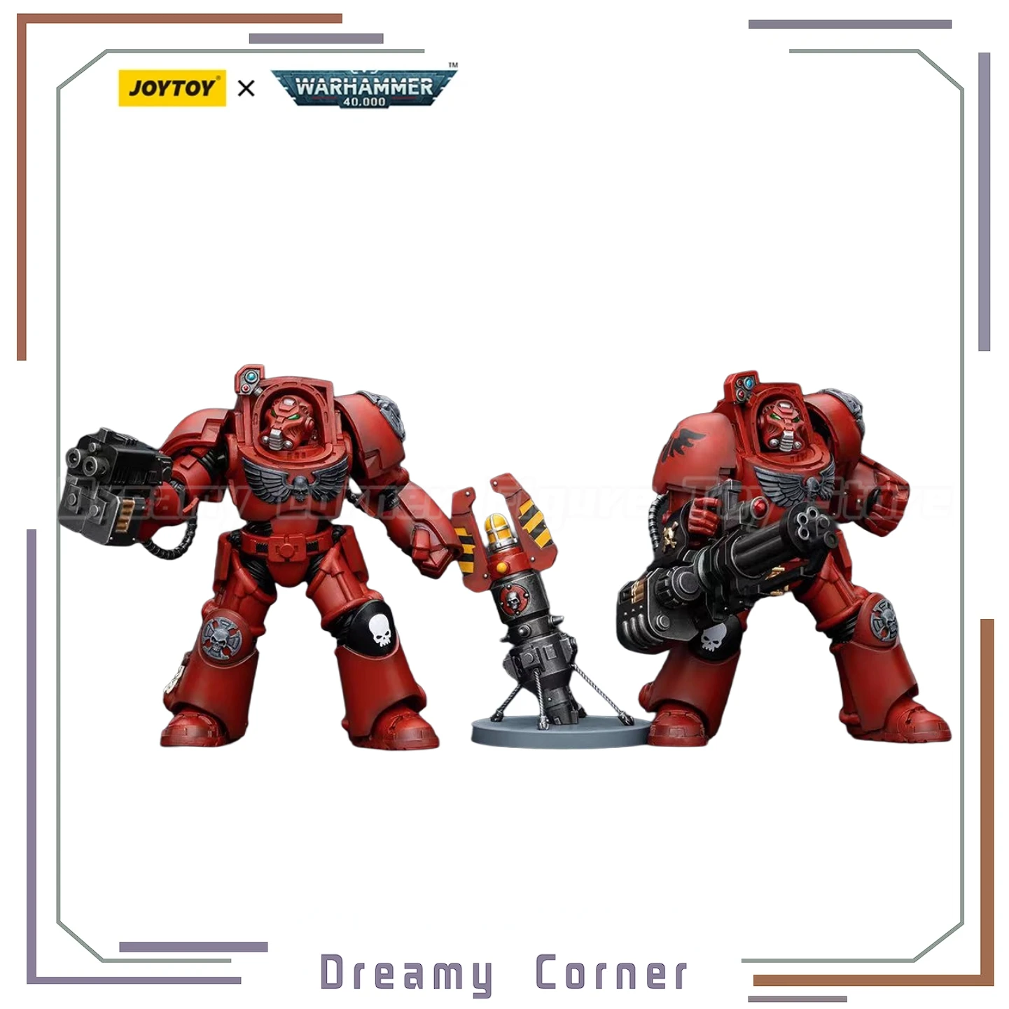【In Stock】JOYTOY Warhammer 40K Blood Angels Terminator Squad 1/18 Action Figures Toys Model Collection Ornaments
【In Stock】JOYTOY Warhammer 40K Blood Angels Terminator Squad 1/18 Action Figures Toys Model Collection Ornaments