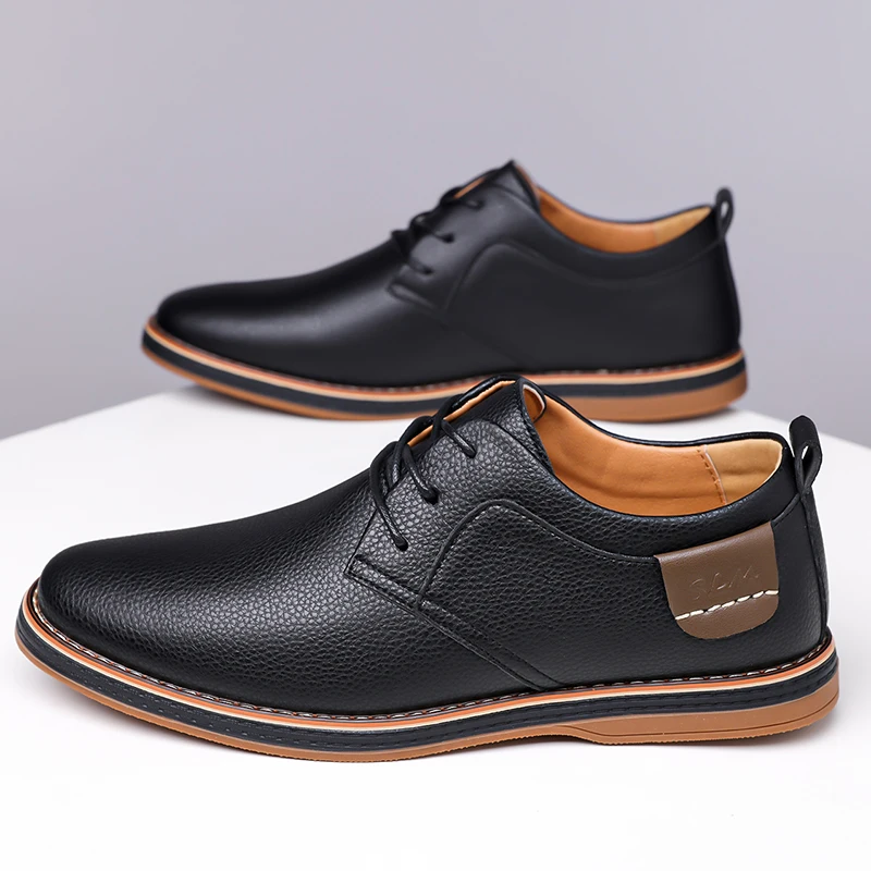 YUYIN Men's Leather Casual Shoes Best-Selling Fashionable Flat High-End Party Shoes Comfortable Trendy Men's Leather Shoes
YUYIN Men's Leather Casual Shoes Best-Selling Fashionable Flat High-End Party Shoes Comfortable Trendy Men's Leather Shoes