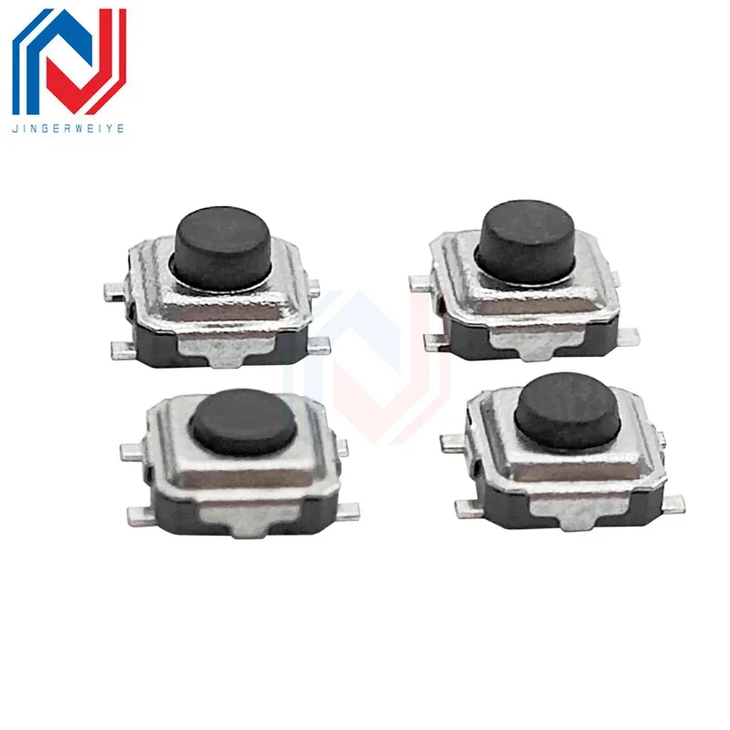 50Pcs/Lot Ts-a007 Touch Switch 3*3*1.5/1.7/2.0/2.5mm Black Button 3 X3x1.5 Four-Leg Patch PCB Panel Patch Switch
50Pcs/Lot Ts-a007 Touch Switch 3*3*1.5/1.7/2.0/2.5mm Black Button 3 X3x1.5 Four-Leg Patch PCB Panel Patch Switch