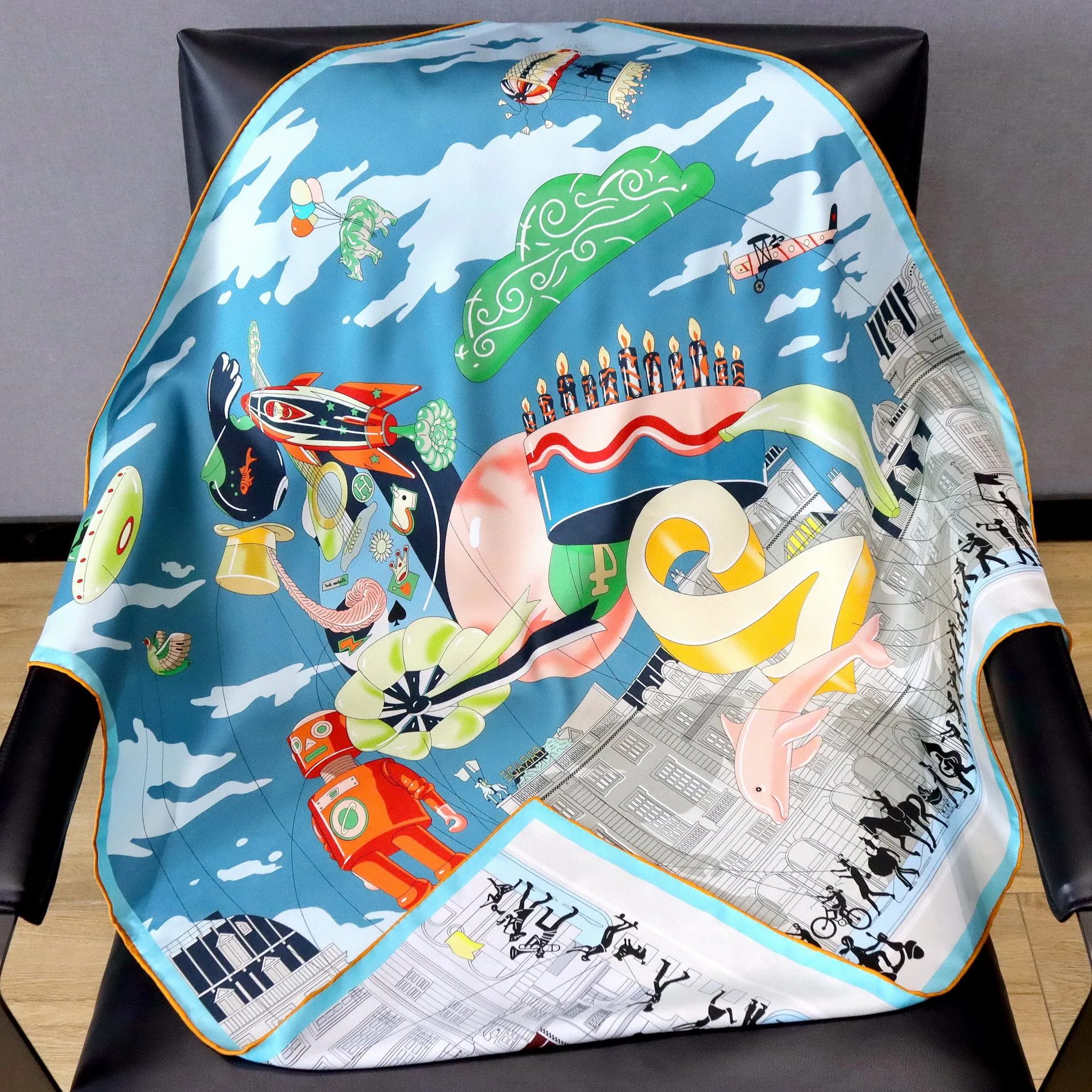 Double Faced 90CM Silk Scarf 18MM Women Hand Rolled Bandanas Head Bag Accessories Shawls Hair Neck Scarves Foulard Femme
Double Faced 90CM Silk Scarf 18MM Women Hand Rolled Bandanas Head Bag Accessories Shawls Hair Neck Scarves Foulard Femme