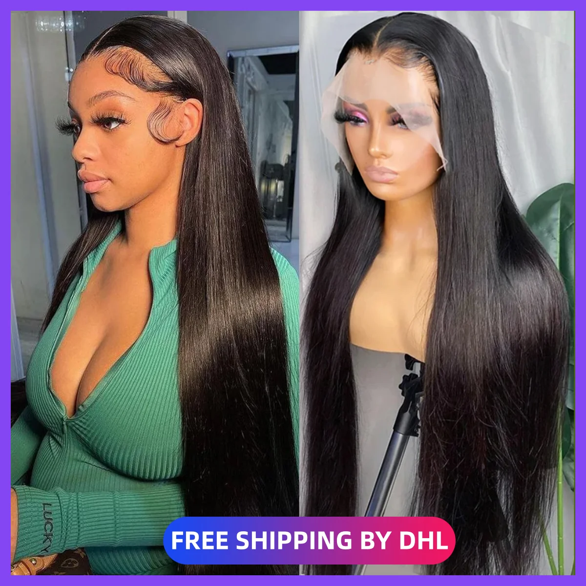 Natural Black Brazilian 360 Transparent Lace Wigs for Women 180Density Bone Straight 13x6 HD Frontal Human Hair Wigs 30Inch Long
Natural Black Brazilian 360 Transparent Lace Wigs for Women 180Density Bone Straight 13x6 HD Frontal Human Hair Wigs 30Inch Long