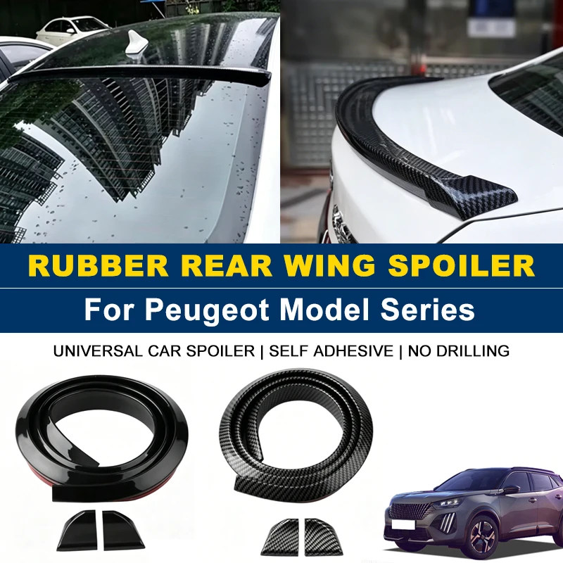 For Peugeot 206 207 208 301 307 308 408 508 2008 3008 4008 5008 1.5M Self-Adhesive Rear Spoiler Wing No Drill Trunk Lip Parts
For Peugeot 206 207 208 301 307 308 408 508 2008 3008 4008 5008 1.5M Self-Adhesive Rear Spoiler Wing No Drill Trunk Lip Parts