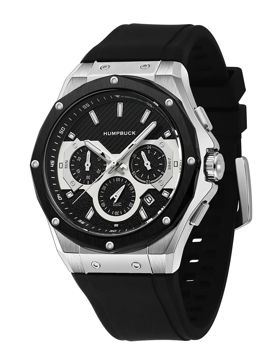 HUMPBUCK Watch Top-Rated Waterproof Sports Wristwatch for Men with Silicone Strap Stopwatch and Luminous Hands
HUMPBUCK Watch Top-Rated Waterproof Sports Wristwatch for Men with Silicone Strap Stopwatch and Luminous Hands