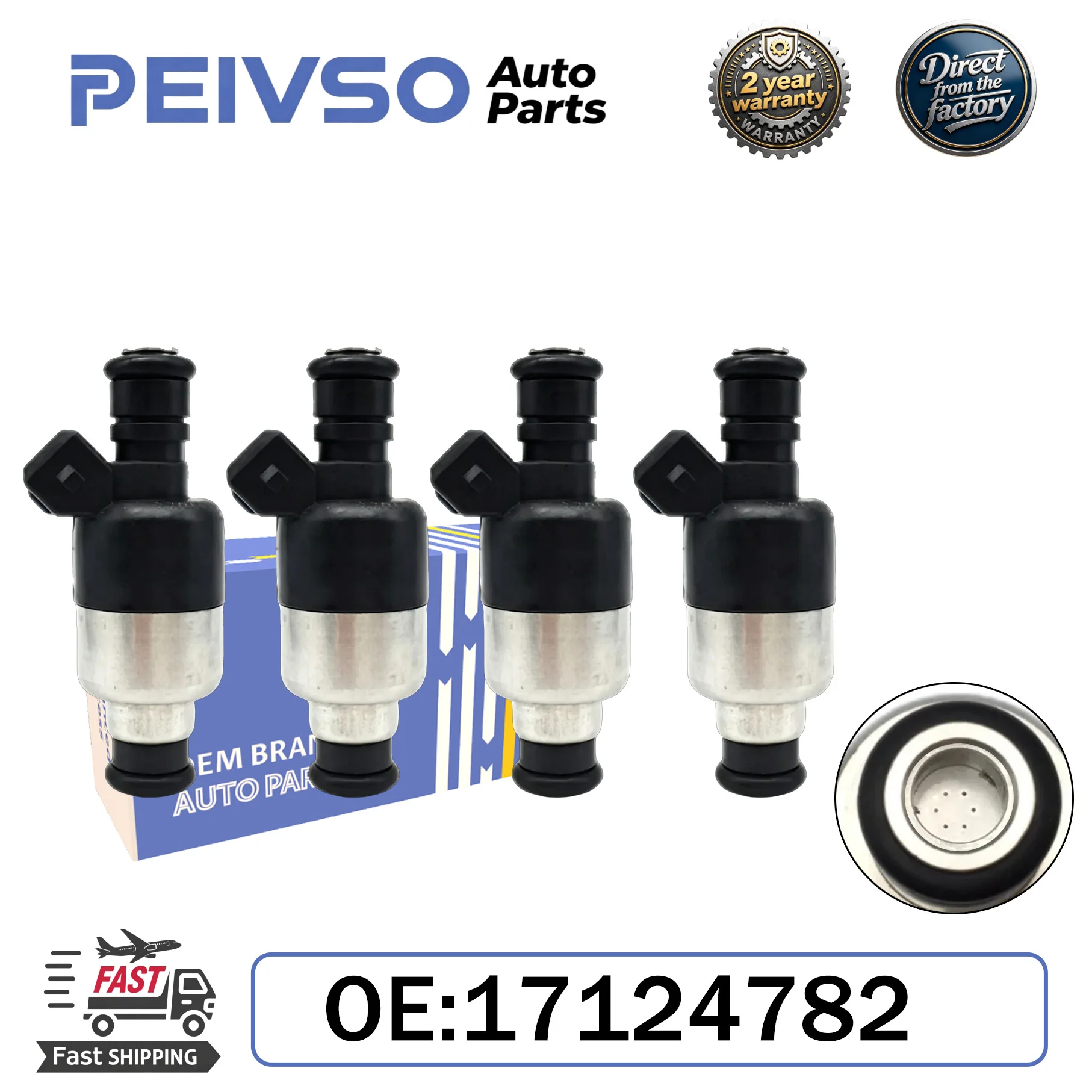 PEIVSO High Quality 4Pcs/lot Fuel Injectors 17124782 For Opel Corsa Daewoo Cielo 1.6 ICD00110 Auto Parts
PEIVSO High Quality 4Pcs/lot Fuel Injectors 17124782 For Opel Corsa Daewoo Cielo 1.6 ICD00110 Auto Parts
