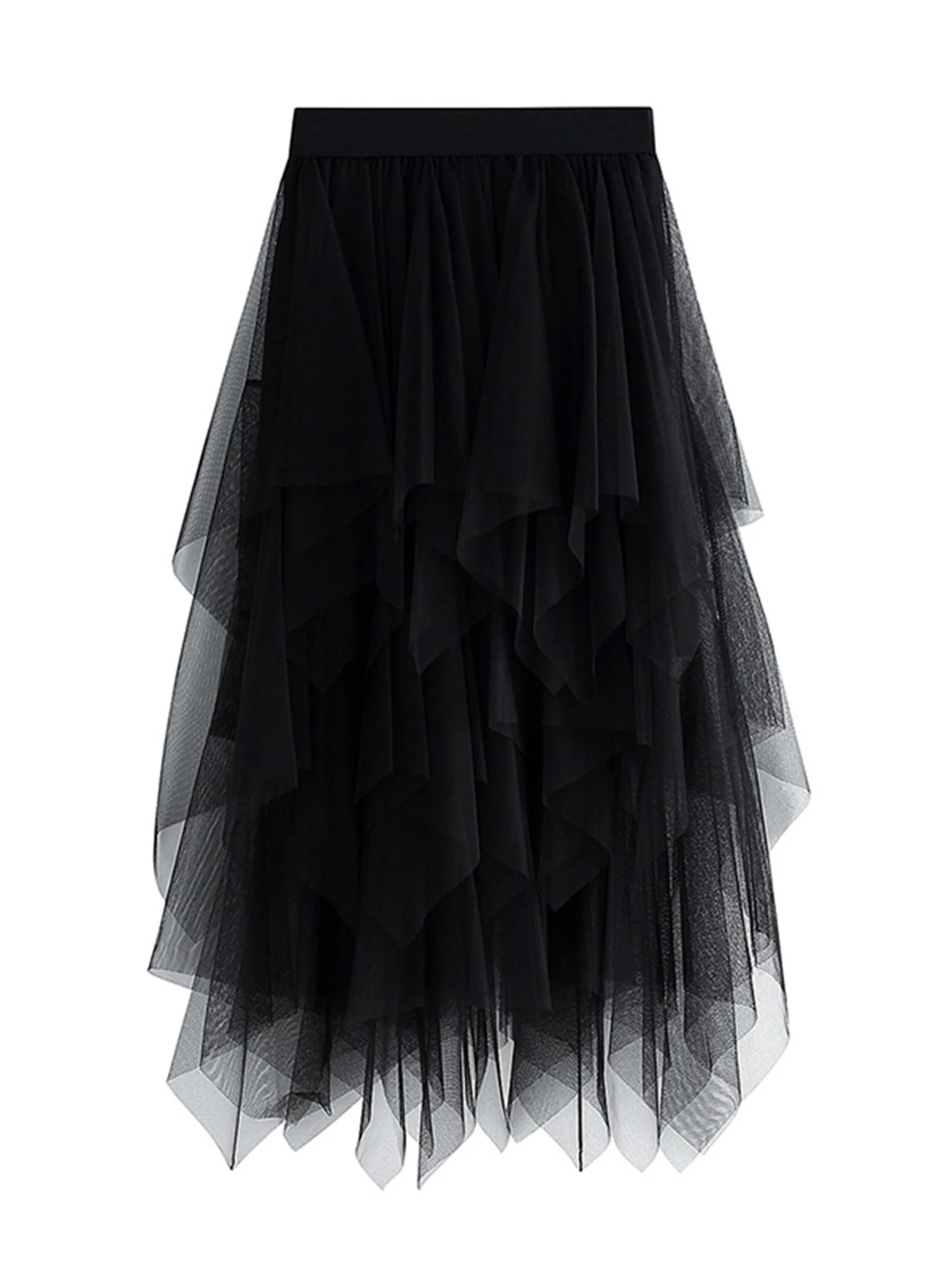 Women Mesh Tulle Skirt Irregular Underskirt Layered Skirt Pleated Ballet Multilayer Asymmetric Midi Tutu Y2K Skirts
Women Mesh Tulle Skirt Irregular Underskirt Layered Skirt Pleated Ballet Multilayer Asymmetric Midi Tutu Y2K Skirts