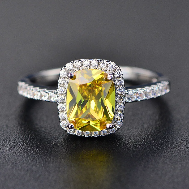 Colored Gems European and American Popular Yellow Diamond Elegant Jewelry Retro Ring
Colored Gems European and American Popular Yellow Diamond Elegant Jewelry Retro Ring
