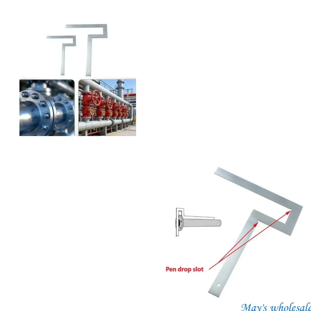 Metal Flange Angles Tool For Reliable Measurement Of Pipe And Flange Perpendicularity Professional Square Tool 448A
Metal Flange Angles Tool For Reliable Measurement Of Pipe And Flange Perpendicularity Professional Square Tool 448A