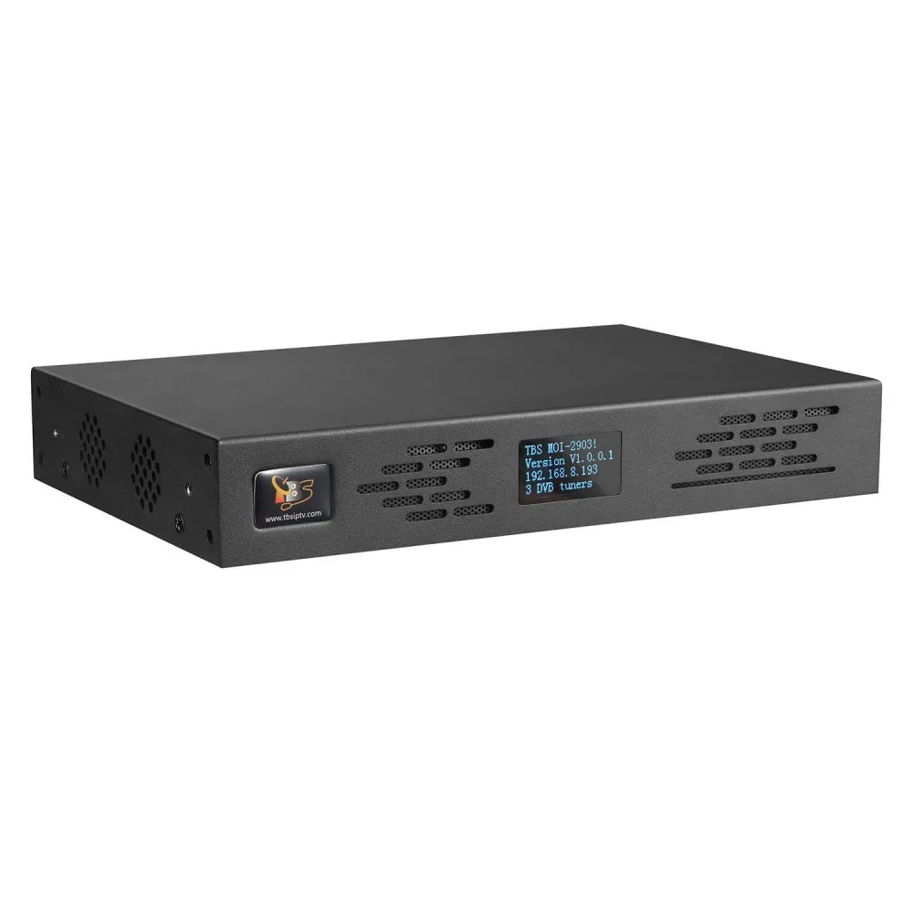 TBS2903 MOI Plus 3 X DVB-S2/S to IP Gateway Mini Server for Transfer Free Satellite TV Channels to IP Streams
TBS2903 MOI Plus 3 X DVB-S2/S to IP Gateway Mini Server for Transfer Free Satellite TV Channels to IP Streams