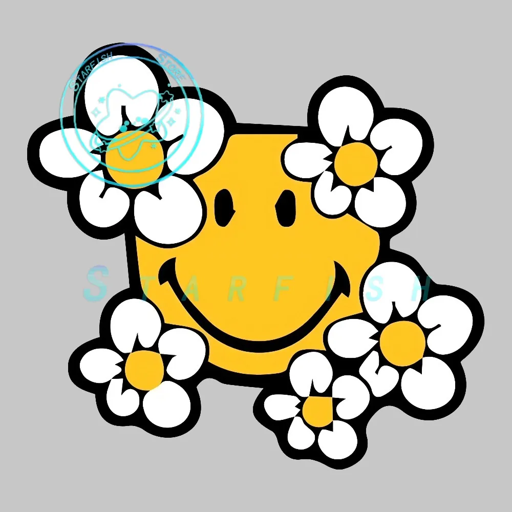 Cute Little Daisy Smiling Faces Cartoon Car Stickers Car Body Sets Laptops Gifts Stickers Waterproof and Sunscreen PVC Material
Cute Little Daisy Smiling Faces Cartoon Car Stickers Car Body Sets Laptops Gifts Stickers Waterproof and Sunscreen PVC Material