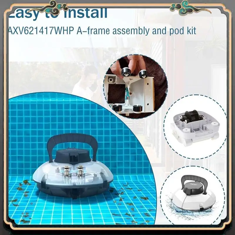 Premium AXV621DAT Universal Pool Vac A-Frame/Turbine Kit For Hayward Automatic Pool Cleaners, For AXV036BP AXV601CAT
Premium AXV621DAT Universal Pool Vac A-Frame/Turbine Kit For Hayward Automatic Pool Cleaners, For AXV036BP AXV601CAT