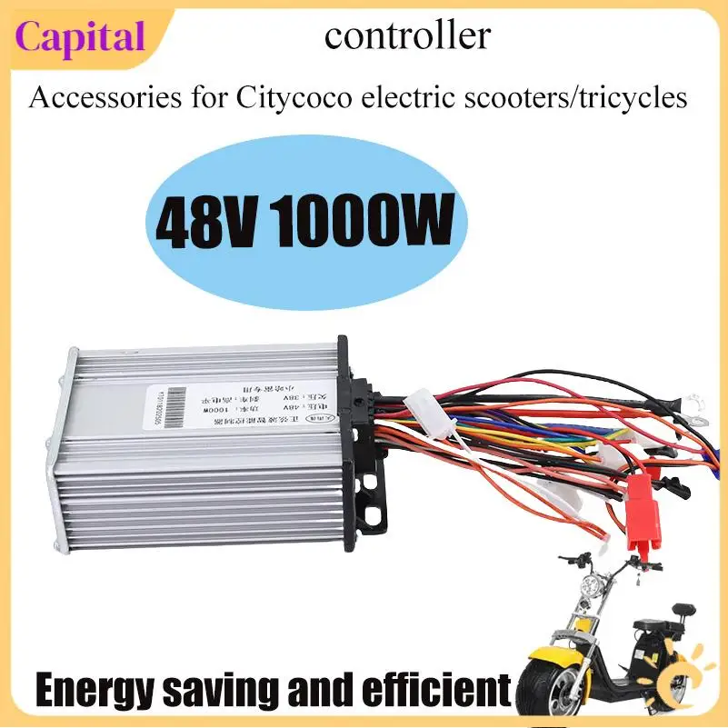 High stability 48V 1000W Universial Brushless Controller for Electric Bicycle Electric Scooter
High stability 48V 1000W Universial Brushless Controller for Electric Bicycle Electric Scooter