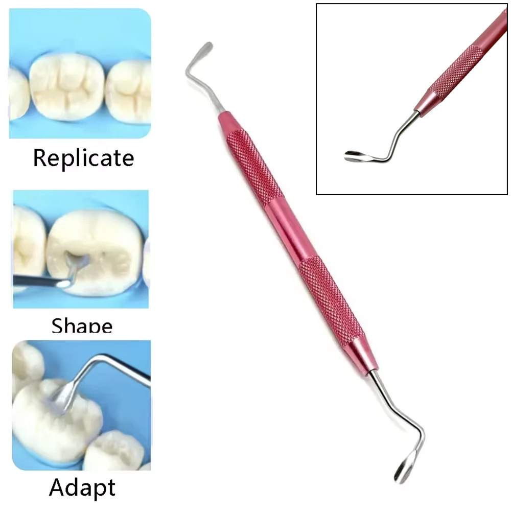 Dental Resin Filling Spatula for Posterior Teeth Aesthetic Restoration Tool Lab Occlusal Modeling Dentist Instruments
Dental Resin Filling Spatula for Posterior Teeth Aesthetic Restoration Tool Lab Occlusal Modeling Dentist Instruments