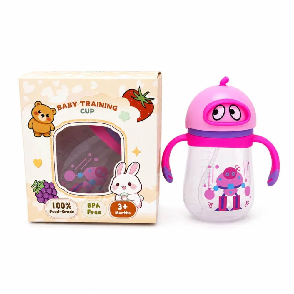 300ML Baby Training Cup Anti-Choking with Handles Baby Sippy Cup Gravity Ball BPA Free Infant Water Bottle Baby Transition Cup
300ML Baby Training Cup Anti-Choking with Handles Baby Sippy Cup Gravity Ball BPA Free Infant Water Bottle Baby Transition Cup