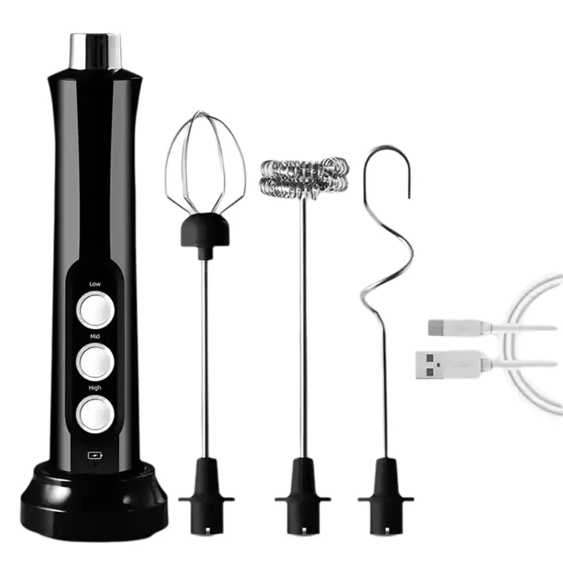 A66Z Handheld Electric Milk Frother Mini Milk Blender Rechargeable, Adjustable Speed A
A66Z Handheld Electric Milk Frother Mini Milk Blender Rechargeable, Adjustable Speed A