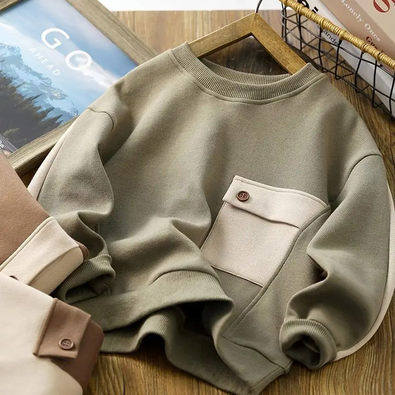 Children's Clothing Boys' Spring and Autumn 2023 New Medium and Large Leisure Sports Fashion Sweater
Children's Clothing Boys' Spring and Autumn 2023 New Medium and Large Leisure Sports Fashion Sweater