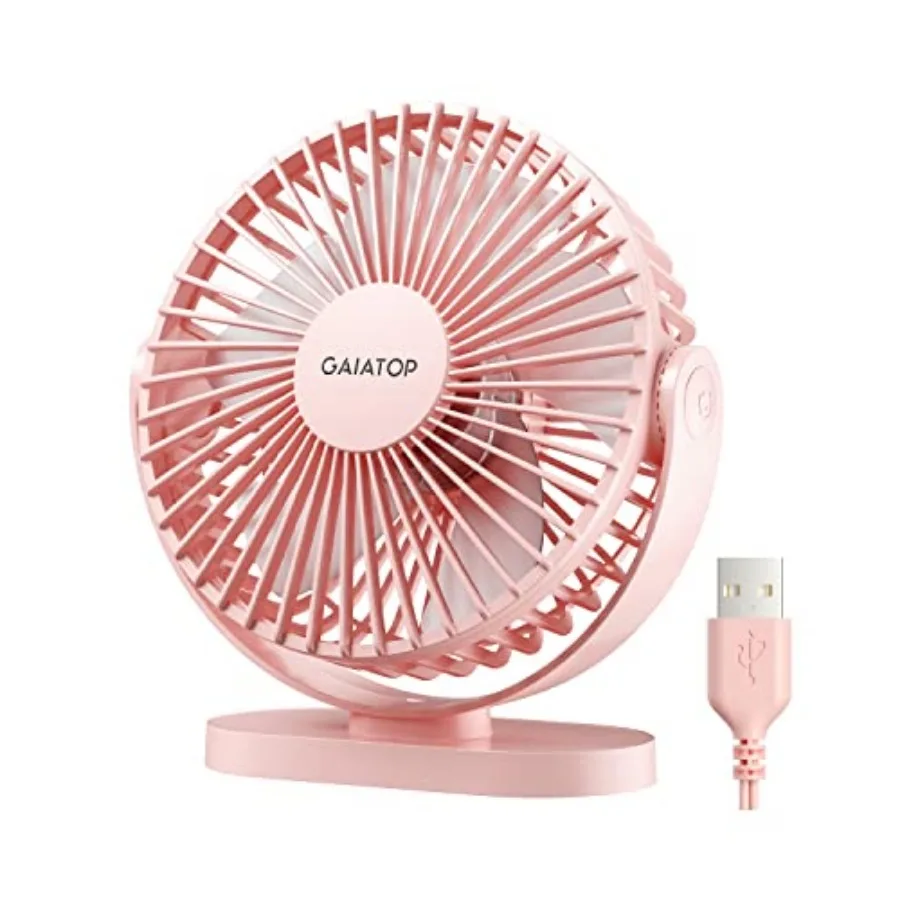 USB Desk Fan, 5.5 Inch Small Quiet Powerful 3 Speeds 90° Rotate, Personal Mini Portable Desktop Table Fans, Cooling for Home Of
USB Desk Fan, 5.5 Inch Small Quiet Powerful 3 Speeds 90° Rotate, Personal Mini Portable Desktop Table Fans, Cooling for Home Of
