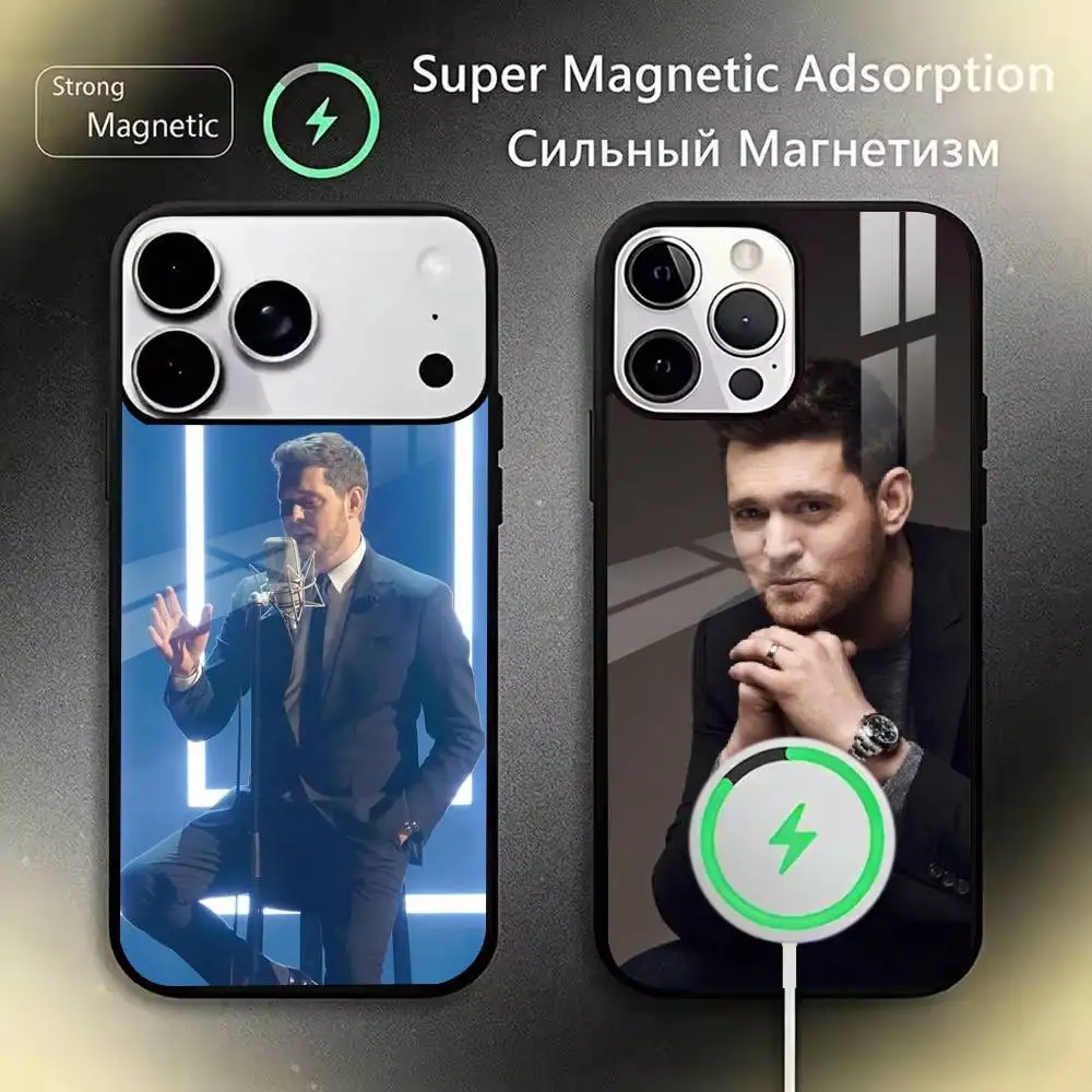 Singer M-Michael Buble Phone Case For iPhone 17,16,15,14,13,12,11Plus,Pro,Max for Magnetic Wireless Charging
Singer M-Michael Buble Phone Case For iPhone 17,16,15,14,13,12,11Plus,Pro,Max for Magnetic Wireless Charging