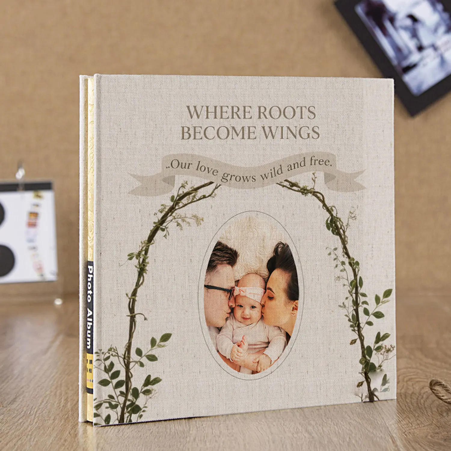 Vintage Floral Design Family Memory Book 12 Inch - Self-Adhesive Scrapbook, Gift for Parents, 20 Pages (Black/White)
Vintage Floral Design Family Memory Book 12 Inch - Self-Adhesive Scrapbook, Gift for Parents, 20 Pages (Black/White)