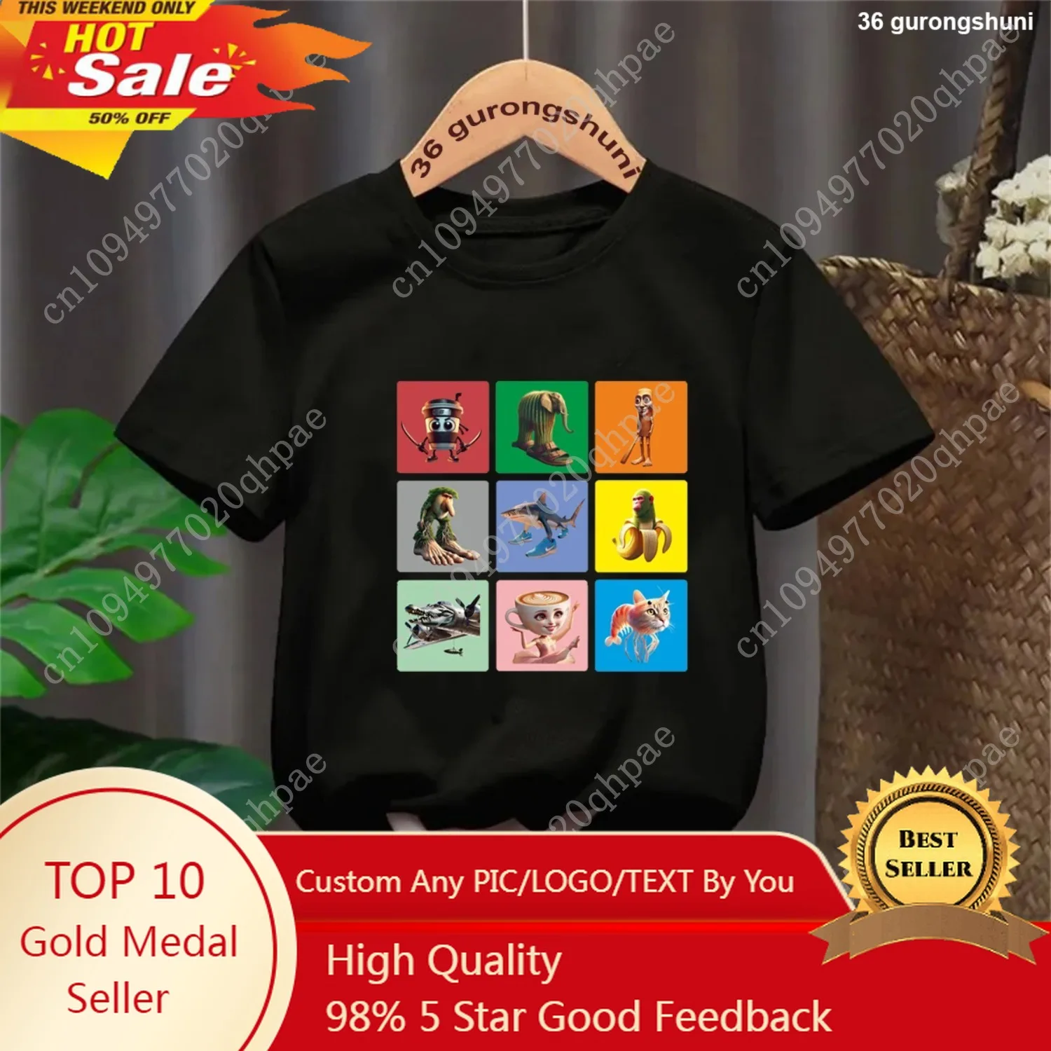 Italian Brainrot Boys/ Girls T Shirt Tung Tung Sahur Kids Clothes Tralalero Patchwork T-Shirt Brainrot Cappuccina Children Tops
Italian Brainrot Boys/ Girls T Shirt Tung Tung Sahur Kids Clothes Tralalero Patchwork T-Shirt Brainrot Cappuccina Children Tops