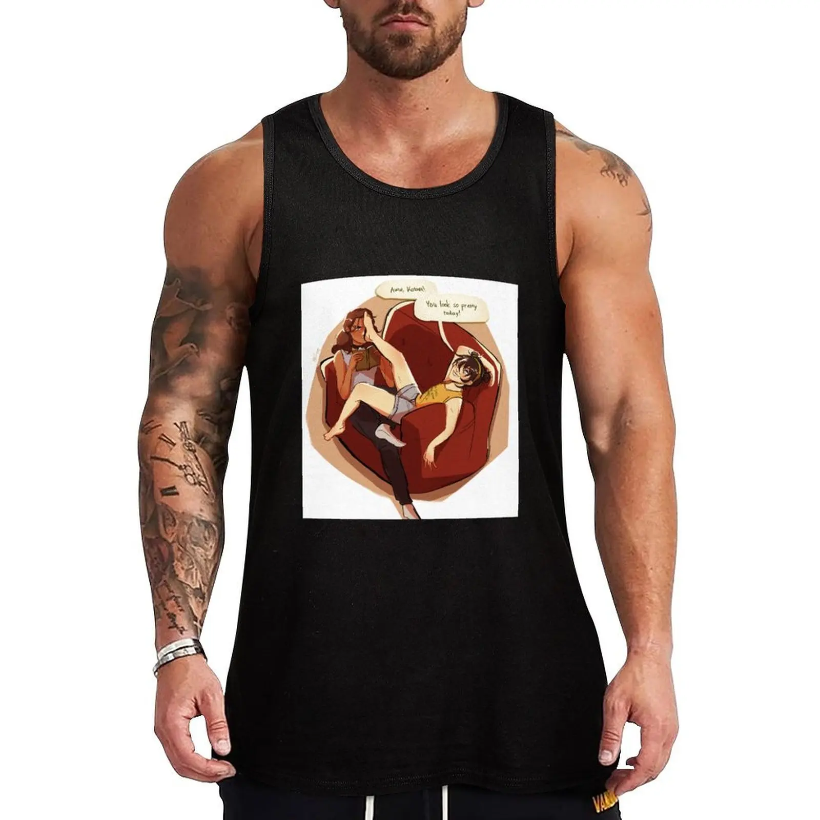 Toph and Katara Bonding Time Tank Top Street Casual Tank Top Urban Sleeveless Shirt
Toph and Katara Bonding Time Tank Top Street Casual Tank Top Urban Sleeveless Shirt