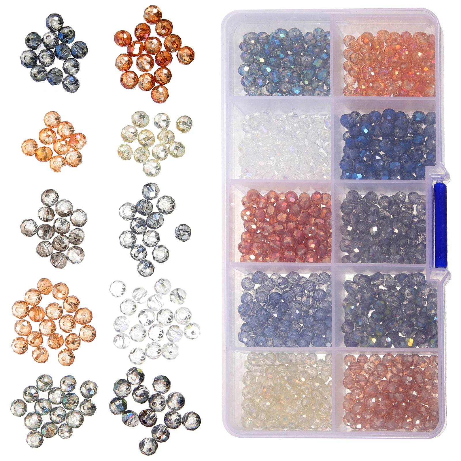 Round Glass Jewelry Making Supplies Clear Craft Beads for Necklaces Bracelets DIY Decorations Bulk Spacer Beads Crafts
Round Glass Jewelry Making Supplies Clear Craft Beads for Necklaces Bracelets DIY Decorations Bulk Spacer Beads Crafts
