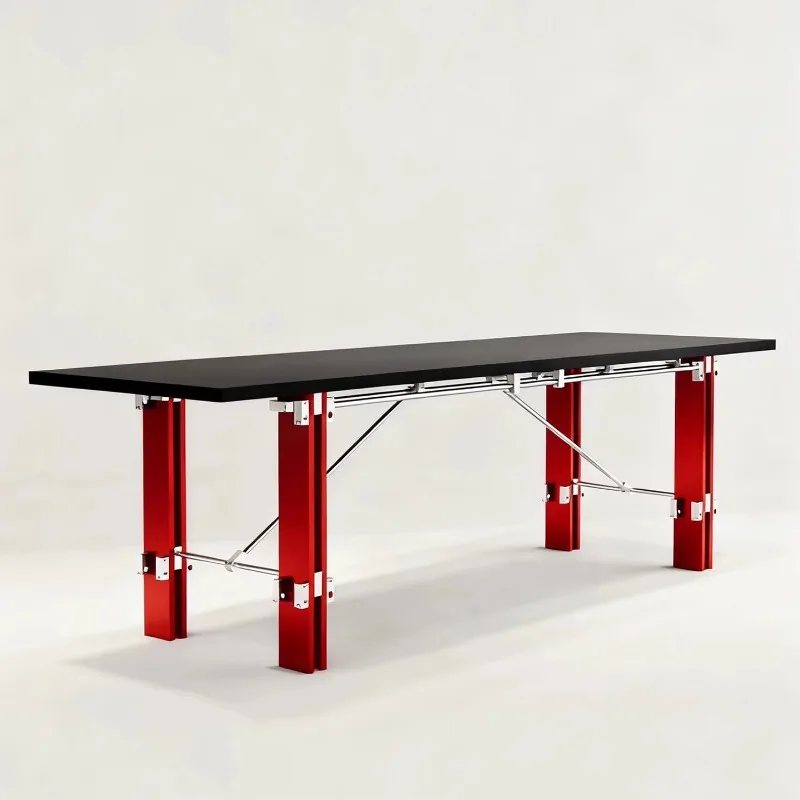 Removable wooden desk, made of birch board, long workbench, simple computer desk
Removable wooden desk, made of birch board, long workbench, simple computer desk